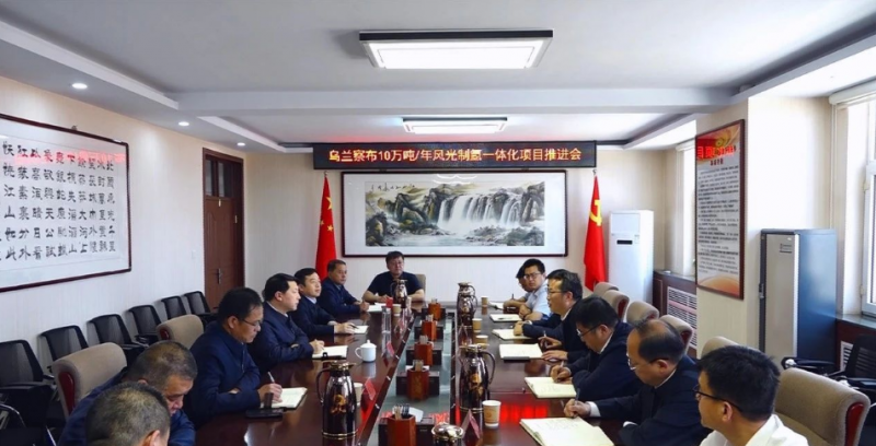中石化10万吨/年风光制氢一体化项目推进