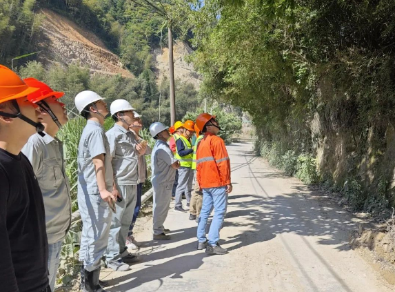 浙江松阳抽水蓄能电站开展道路地质灾害风险隐患排查