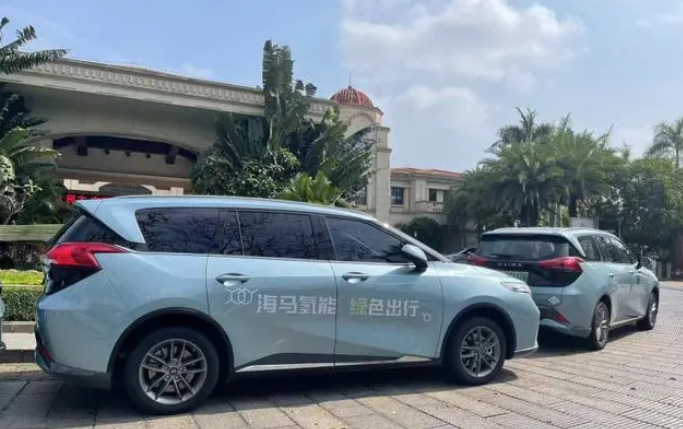 海马首台氢燃料电池汽车7X-H正式投入网约车市场