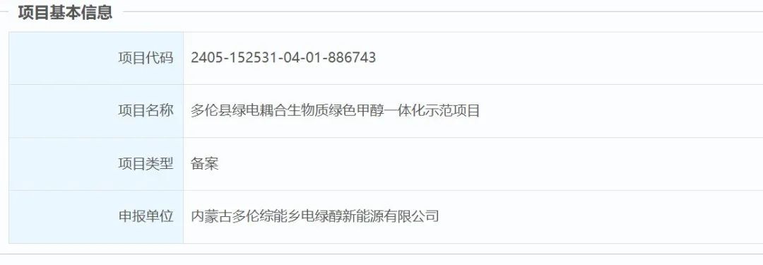 总投资35亿元！内蒙古20万吨绿色甲醇项目获批