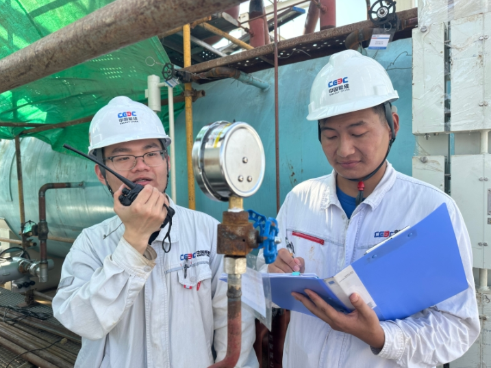 广东德庆天然气热电联产项目2号锅炉水压试验成功