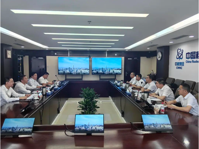 中核二二与中国电建山东电建高层会晤！深化新能源项目领域合作