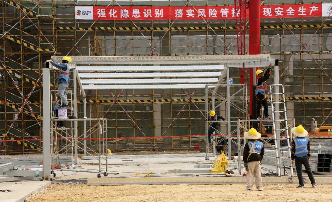 国投钦州三期4×660MW工程项目3号机组开工