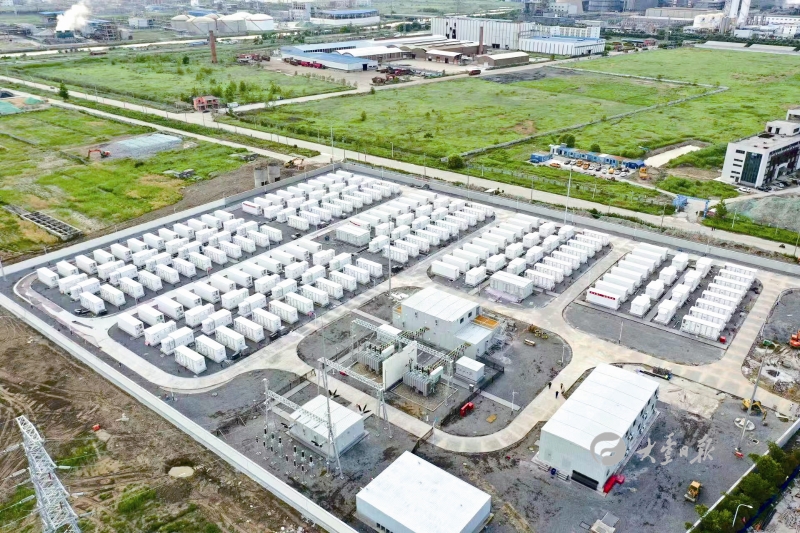 盐城大丰围海变20万千瓦/40万千瓦时储能电站项目成功并网
