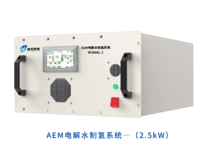 全球首台单槽1兆瓦AEM电解水制氢系统将在2024年四季度发布
