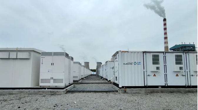 融和元储江苏太仓鑫融100MW/200MWh储能电站项目成功并网