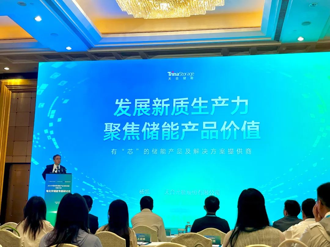 天合储能发展新质生产力，推进产业高质量发展