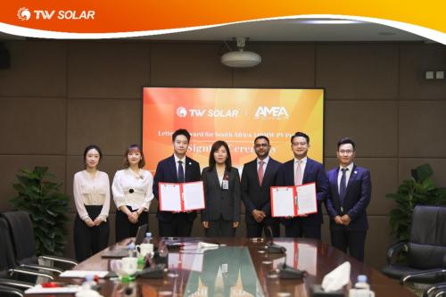 通威非洲首个大型地面光伏项目落地