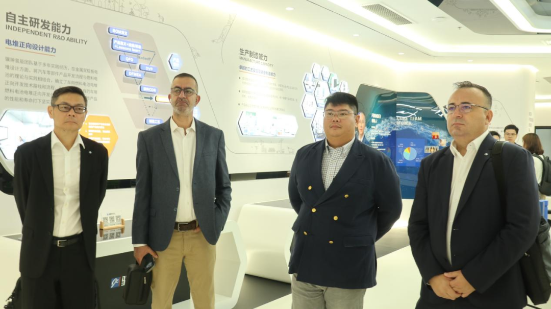 阿联酋投资公司kintsugi和运营公司alhami一行来往考察上海骥翀，寻求跨国技术合作交流机会