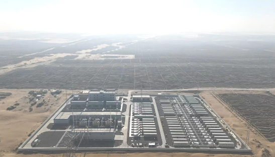 蒙西基地库布其160MW/320MWh储能项目并网成功