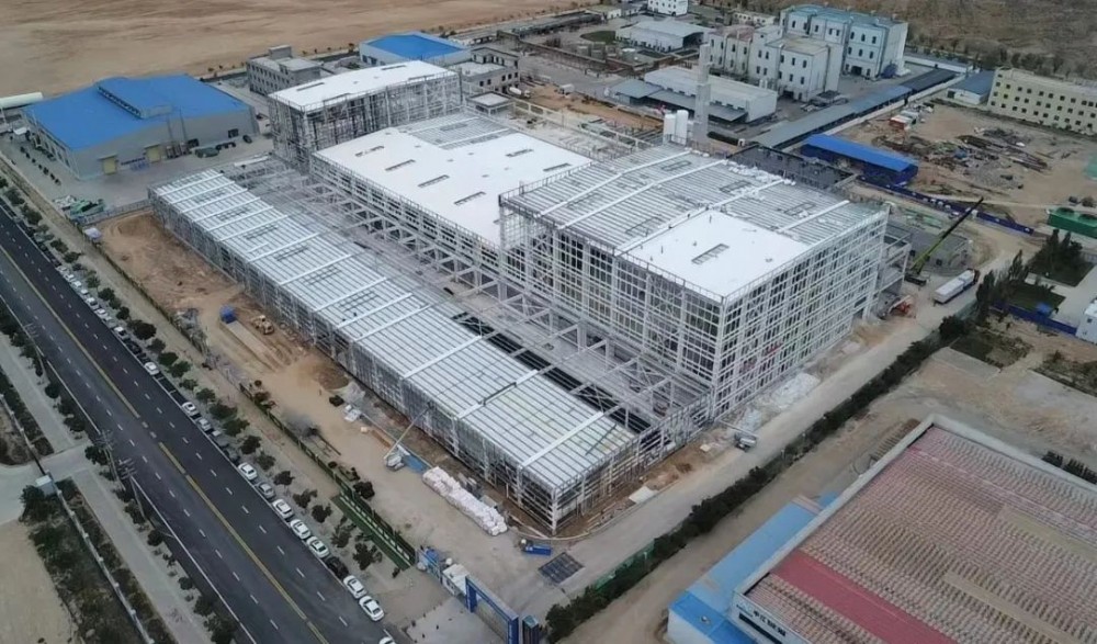 甘肃白银时代瑞象年产2万吨磷酸锰铁锂正极材料项目“赶工忙”