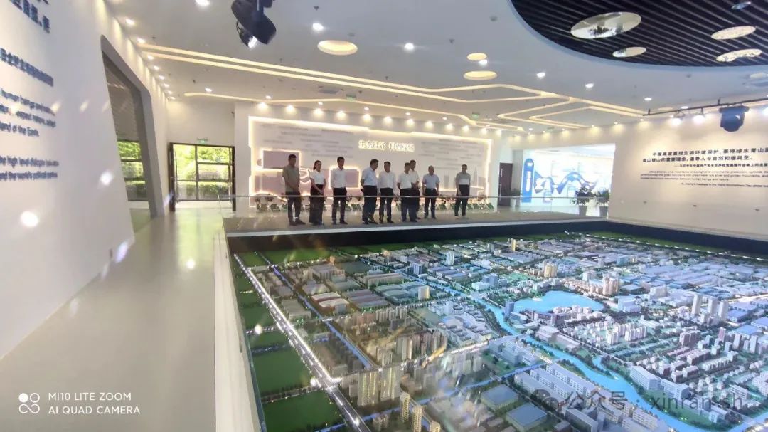 中国氢能集团股份有限公司一行七人应邀参观考察盐城环保科技城