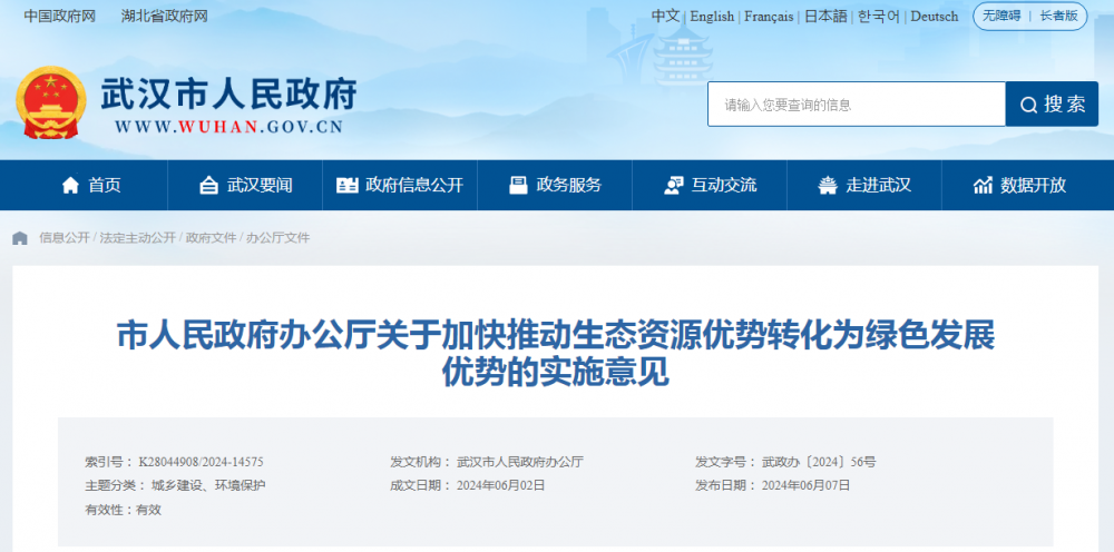 湖北武汉：开展低成本碳捕集利用与封存以及氢能等技术攻关和应用示范