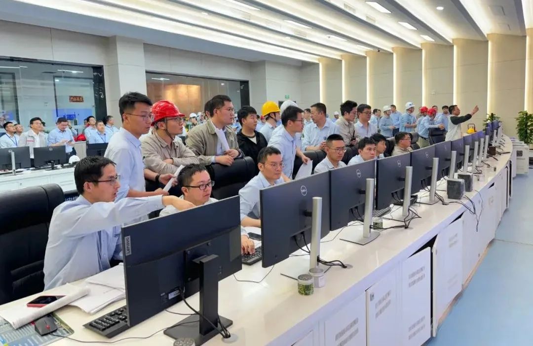浙能六横电厂二期工程3号机组并网发电成功
