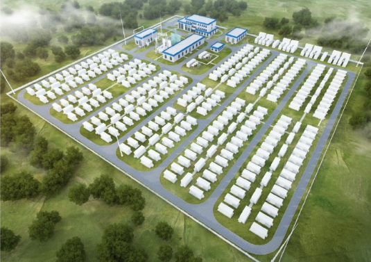中国能建西北院中标内蒙古200MW/800MWh电网侧储能电站（一）EPC项目