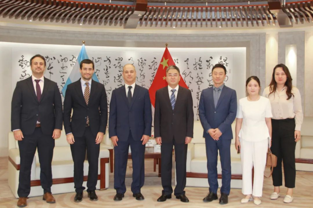 中国天楹董事长严圣军会见阿根廷驻华大使马致远一行 有望展开绿色氢基合作