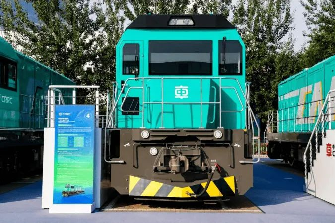 中国中车发布7款新能源机车，包含2000kW氢燃料电池机车