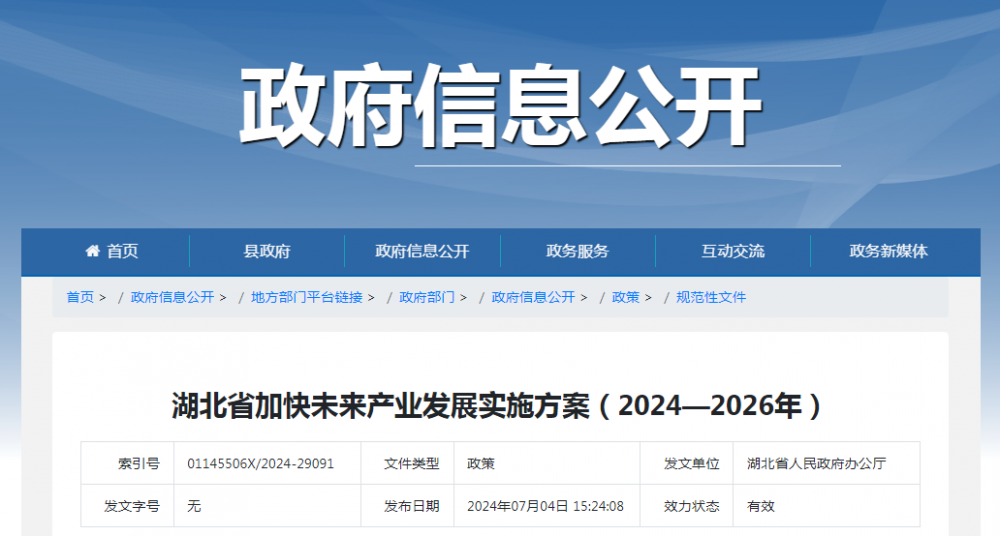 湖北：重点开发阴离子交换膜电解水制氢、固体氧化物电解制氢关键技术