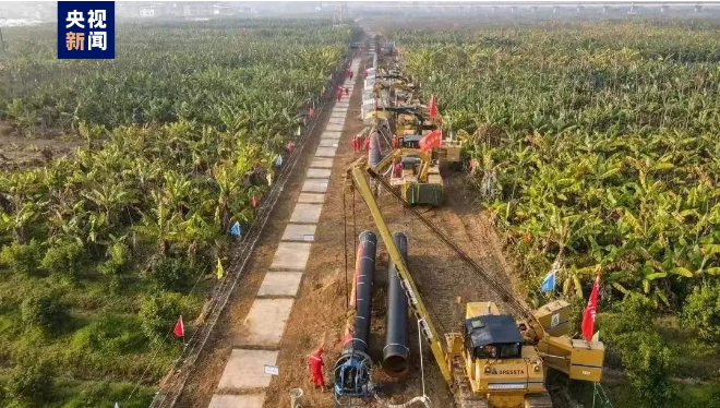 漳州液化天然气外输管道工程全线正式投产运行