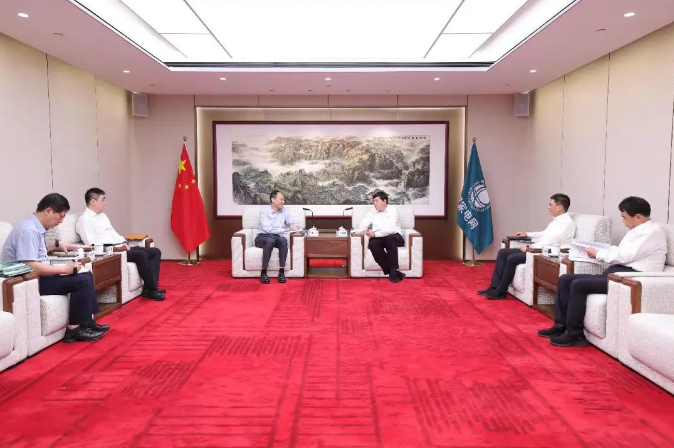 国家电网与中国绿发举行会谈