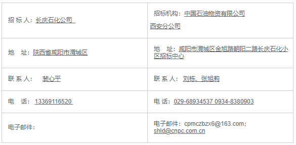 招标｜长庆石化公司信息系统硬件设备及视频监控系统维护服务（2024年-2025年）