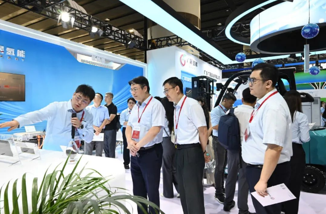 广晟氢能携前沿氢能技术产品亮相2024第二届世界氢能产业博览会