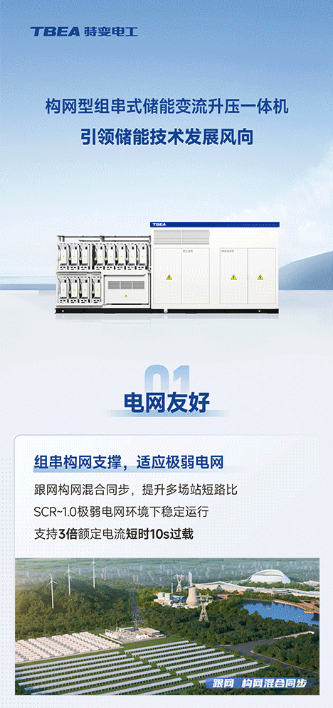 全新发布！特变电工新能源构网型组串式储能变流升压一体机，引领储能技术发展新风向
