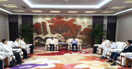 中国能建葛洲坝生态环保公司与中新天津生态城共商合作