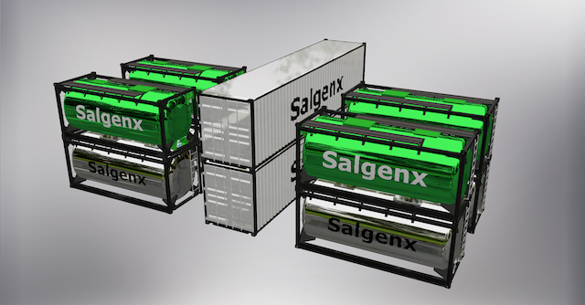 Salgenx 推出40英尺集装箱氯化锌盐水电池