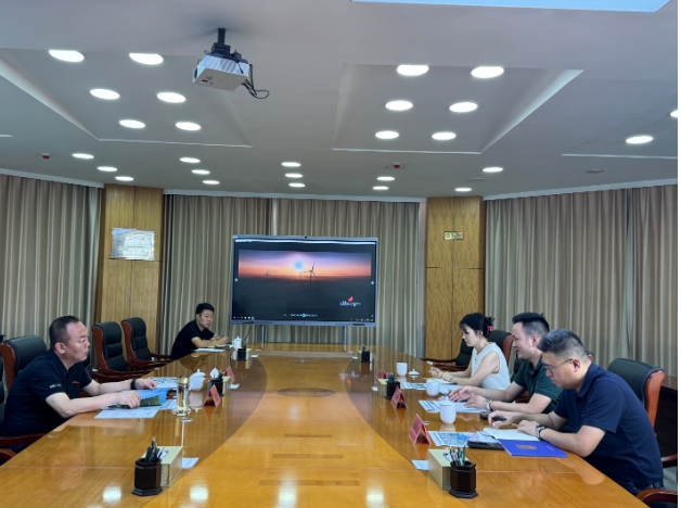 内蒙古呼和浩特金山高新区与阳光电源光储集团进行项目洽谈
