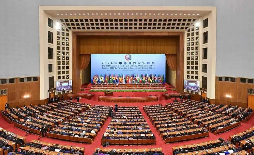 宋海良应邀参加2024年中非合作论坛峰会开幕式