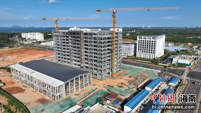 【中国新闻网】海南文昌航天城工程项目速度与质量并重