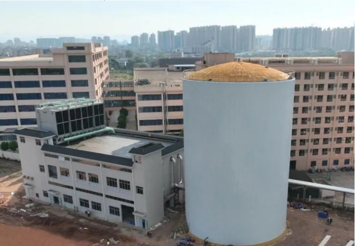 广东省单罐容量最大的水蓄冷项目正式投产
