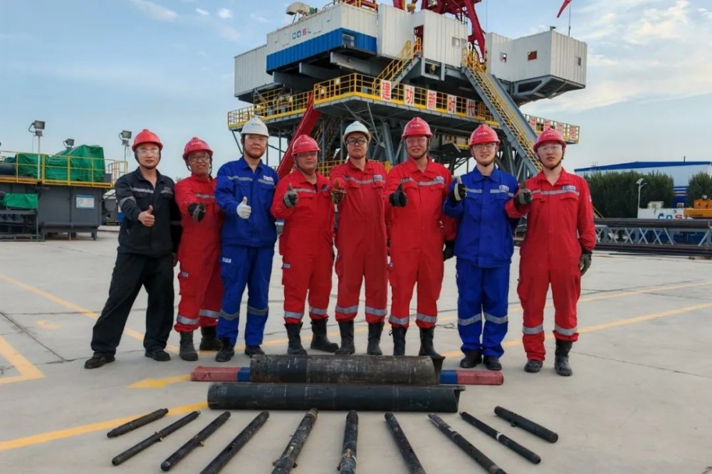 中海油服自研大范围割捞工具试验成功