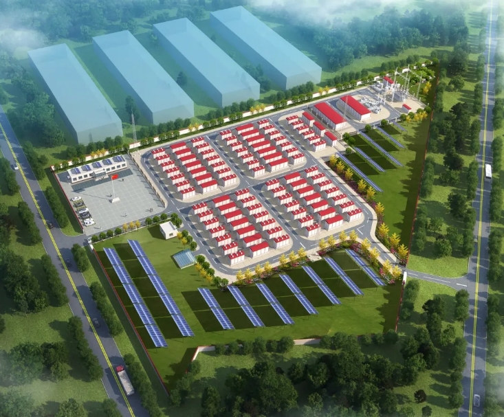 大唐宁夏闽宁100MW/200MWh共享储能电站项目开工