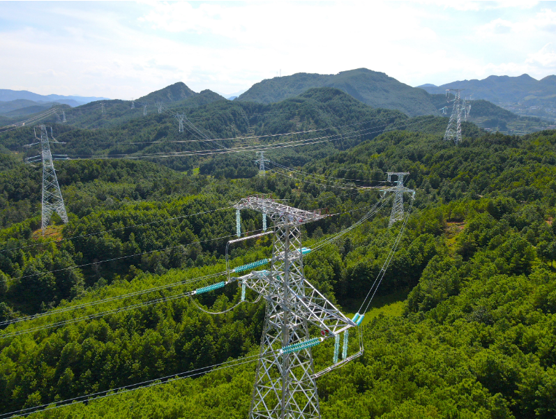 中国能建浙江火电承建的云南会泽220千伏铜新Ⅰ回线路工程投运