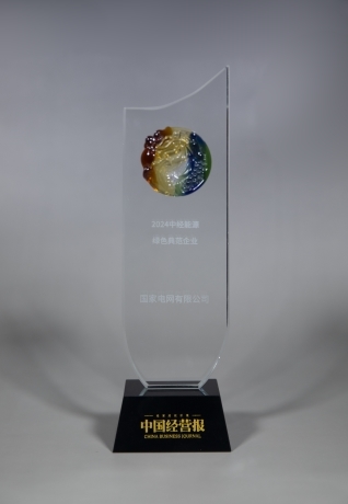 国家电网有限公司荣膺2024中经能源绿色典范企业