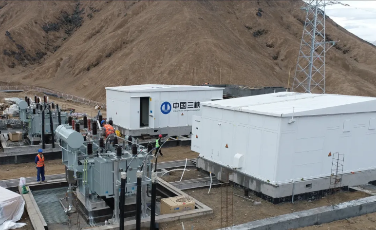 青海格尔木南山口抽水蓄能电站中秋节期间建设进展顺利