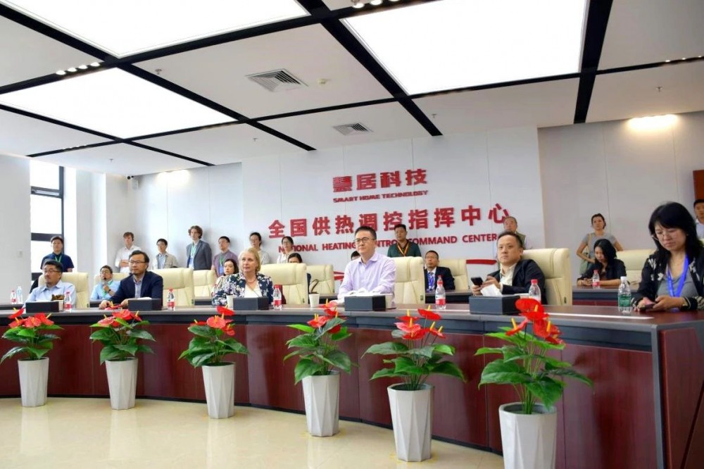 中欧清洁能源转型国际研讨会考察团赴山西双良绿色能源岛参观考察交流