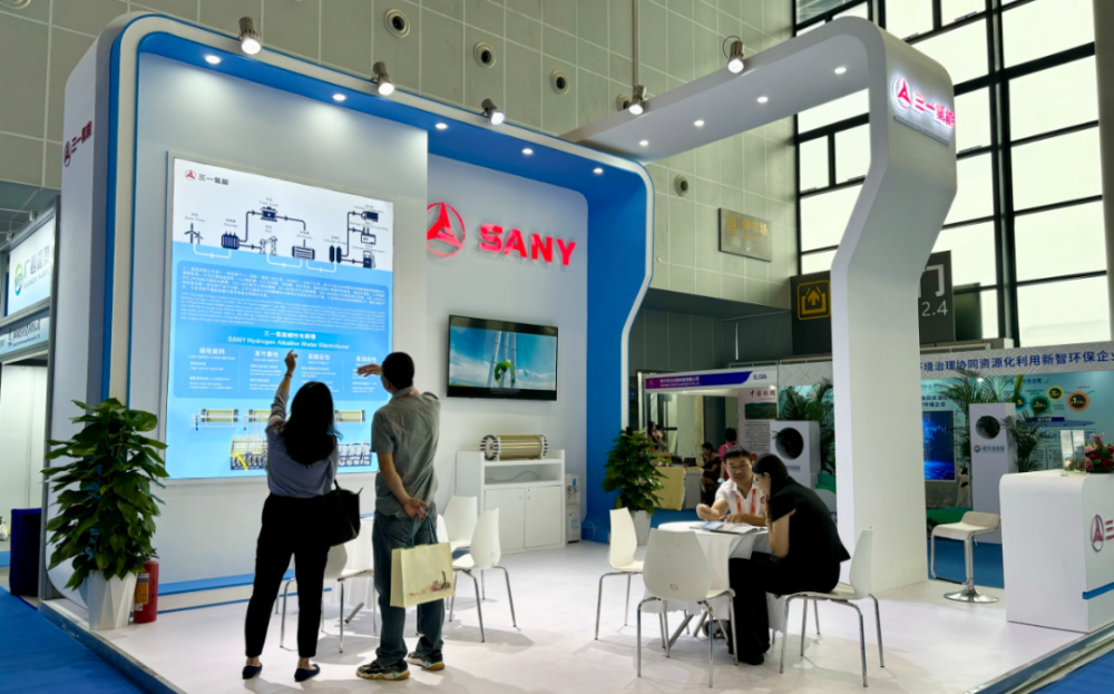 三一氢能参加第二十一届东盟博览会 2000kg制加氢一体站示范案例受关注