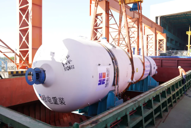 “华龙一号” HL-T67型核电机组蒸汽发生器发运！