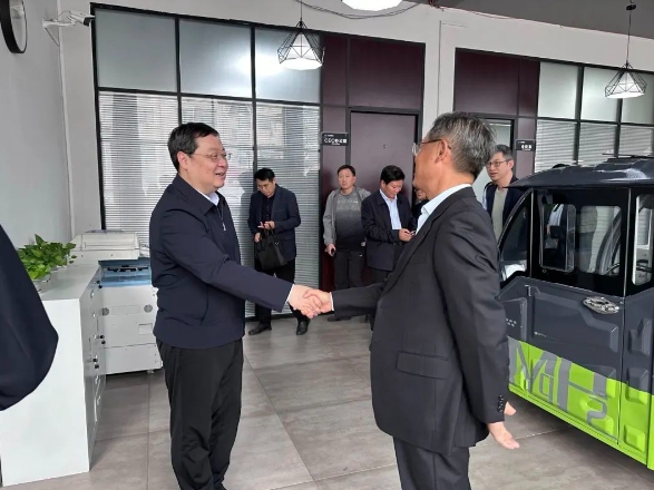 河南焦作刘冰市长一行走访调研艾氢技术