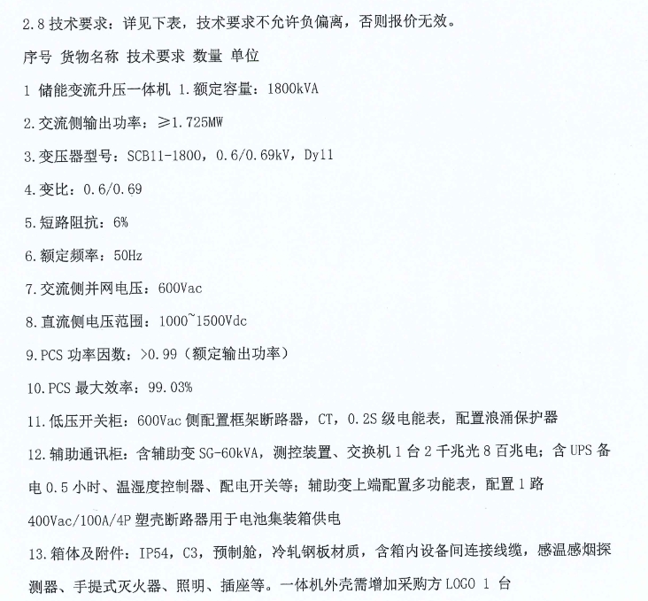 0.281元/W！中石油深圳新能源研究院有限公司储能变流升压一体机采购中标结果公示