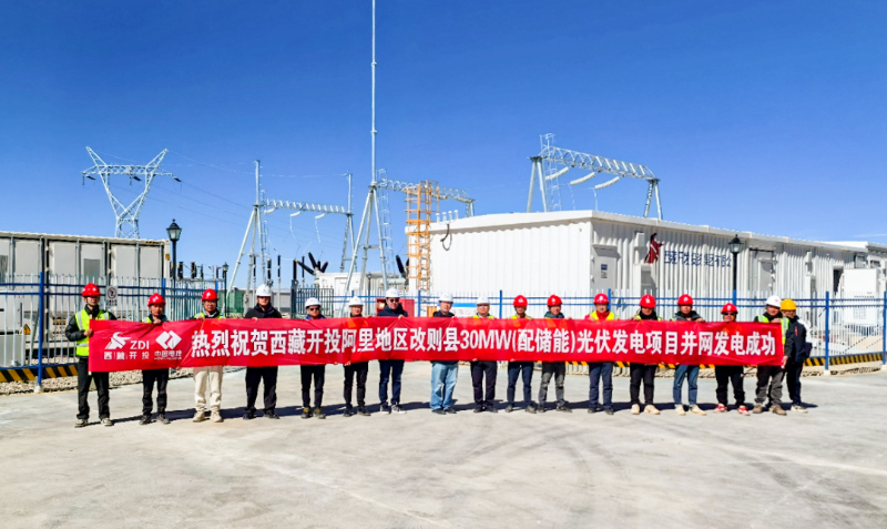 30MW！智能组串式构网型光储电站在西藏改则县投运