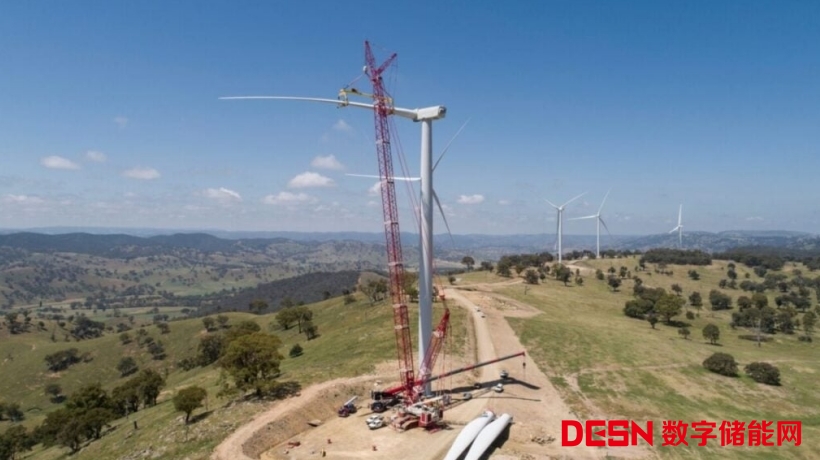 配储400MW/1800MWh！Squadron Energy公司将在新南威尔士州部署风电+储能项目
