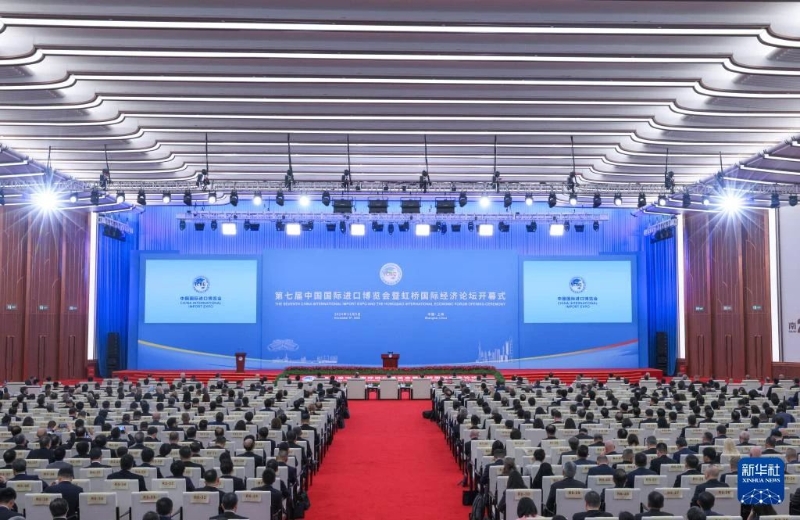 倪真应邀参加第七届中国国际进口博览会开幕式