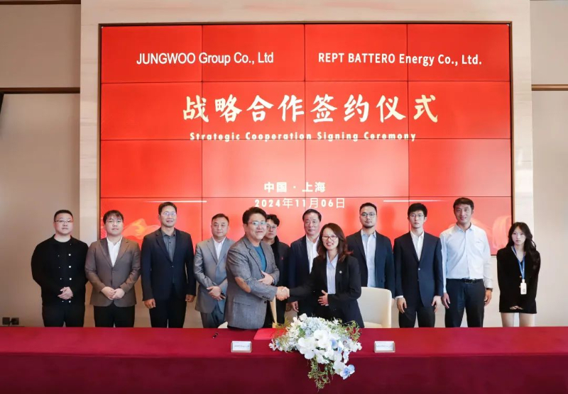 7GWh！瑞浦兰钧与JUNGWOO举行战略合作签约仪式