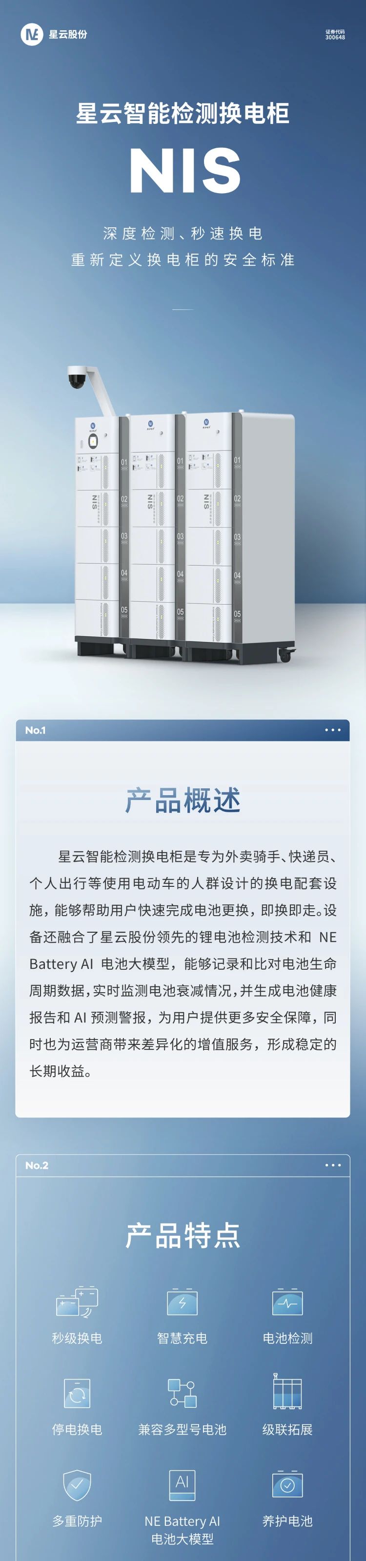 星云智能检测换电柜，重新定义换电柜的安全标准