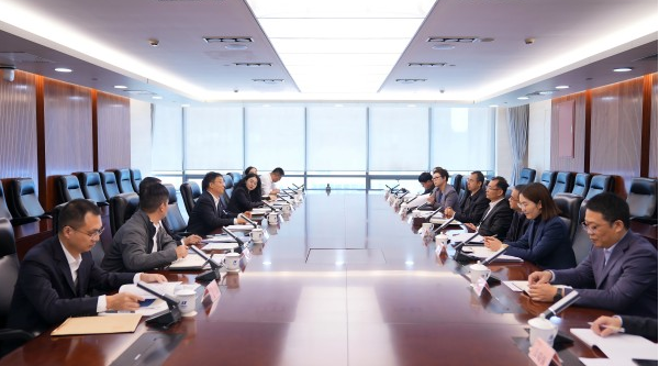 祖斌会见南方电网党组副书记、董事刘启宏
