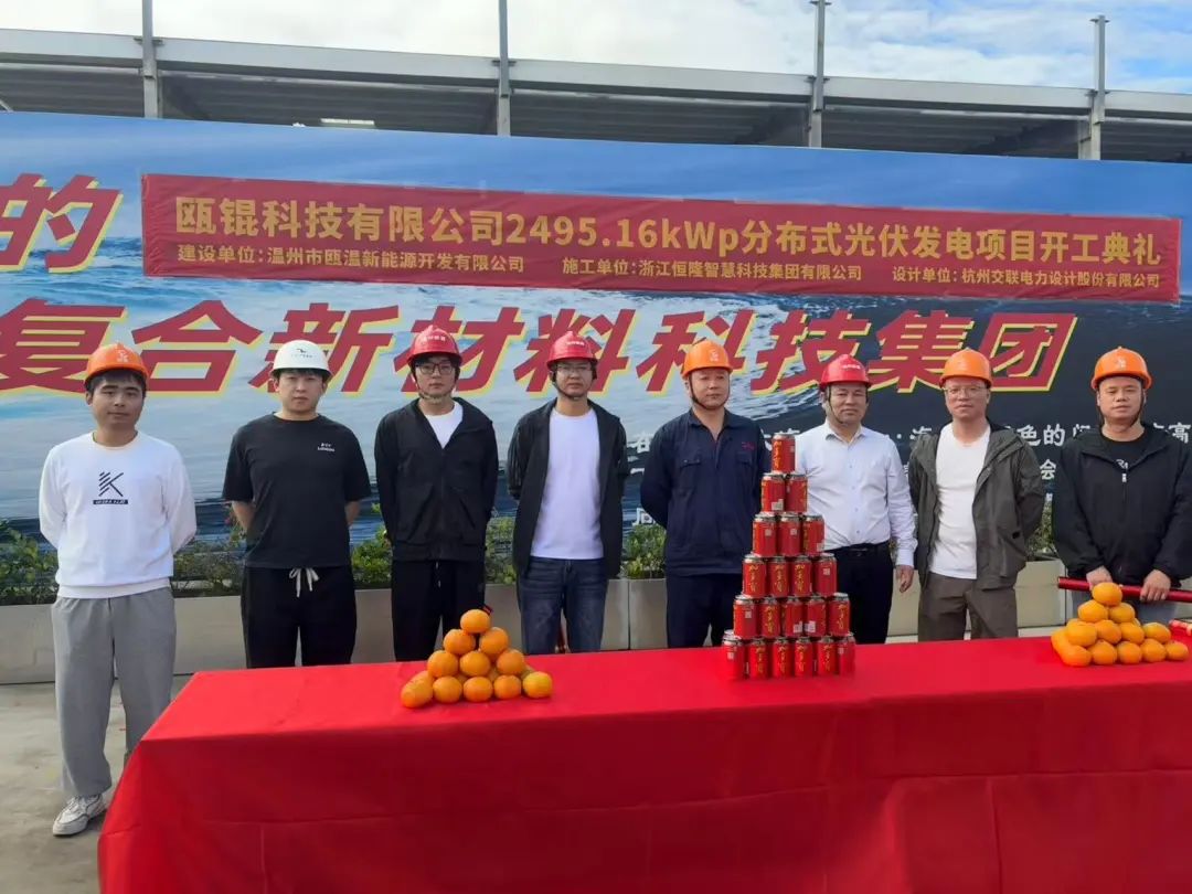 温州市能源发展有限公司所属分布式光伏和储能项目集中开工